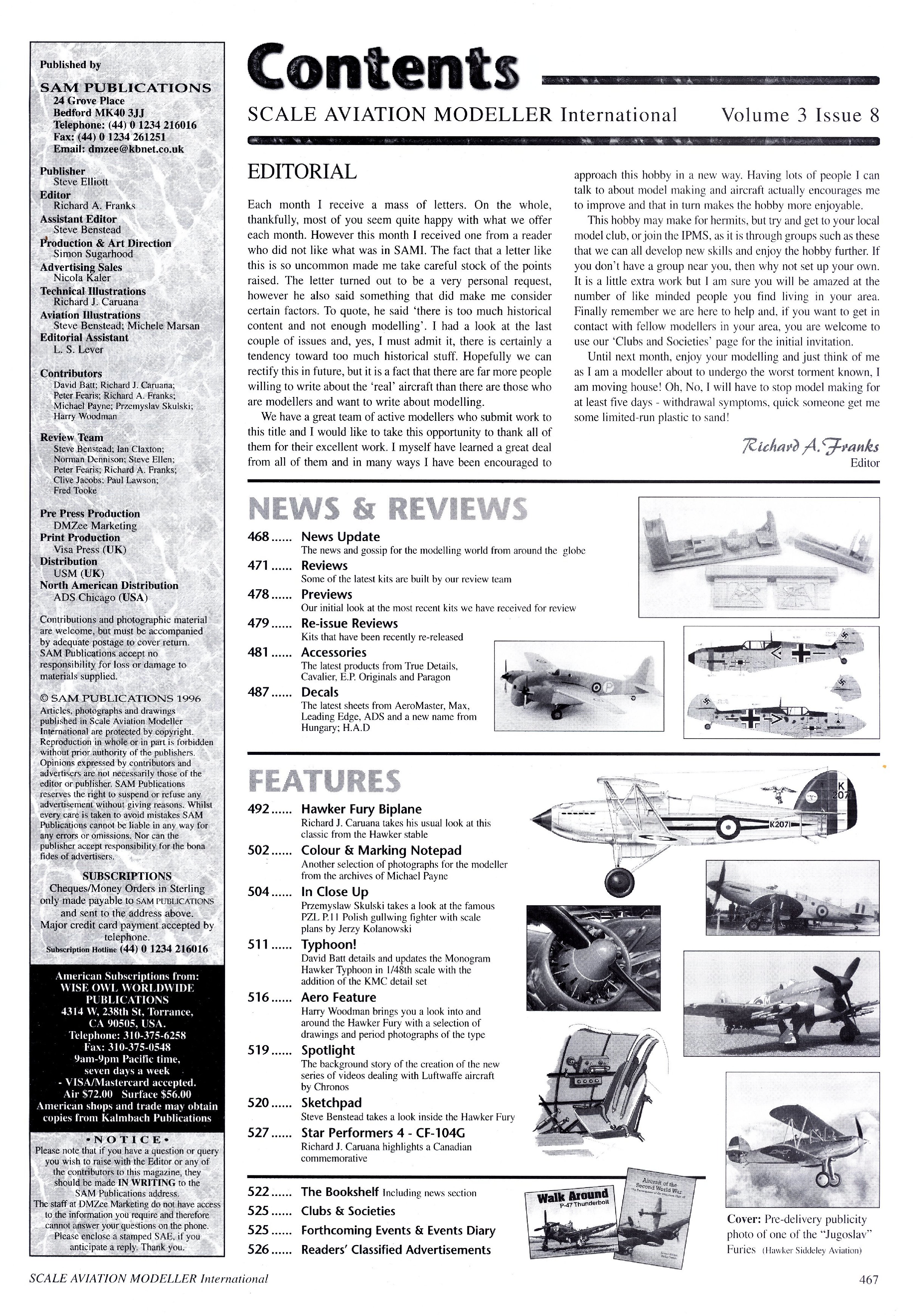Scale Aviation Modeller International 1997-08